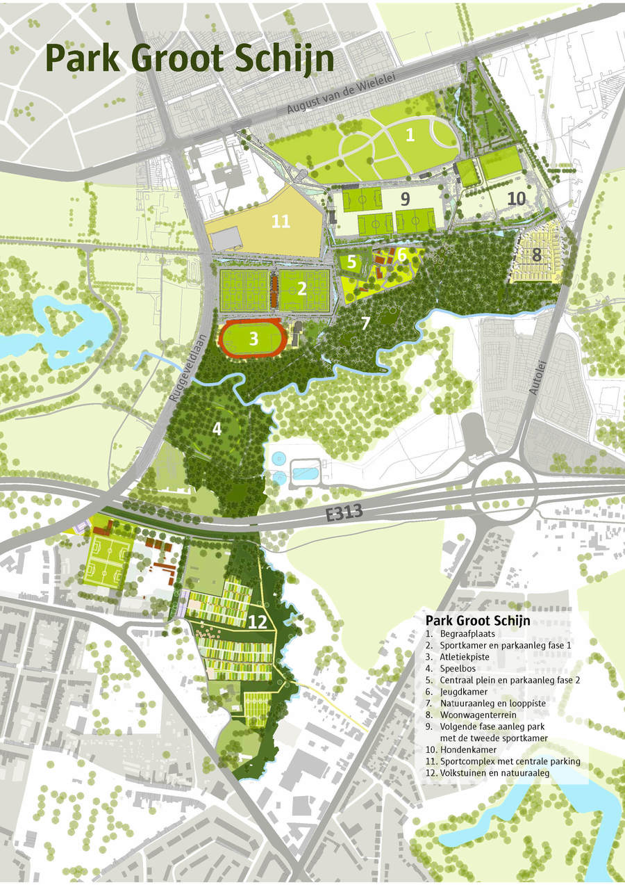 Plan Park Groot Schijn Plan Park Groot Schijn
